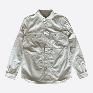 Rick Owens Beige Button Up Overshirt